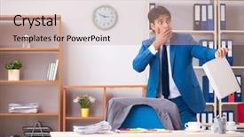  Presentation with industrial espionage - Cool new theme with important information in industrial espionage backdrop and a  colored foreground