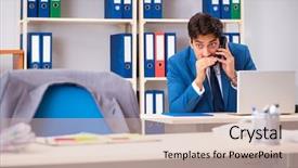  Presentation with espionage - Beautiful theme featuring important information in industrial espionage backdrop and a mint green colored foreground