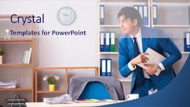  Presentation with espionage - Amazing PPT theme having important information in industrial espionage backdrop and a sky blue colored foreground