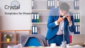  Presentation with industrial espionage - PPT theme featuring important information in industrial espionage background and a light gray colored foreground