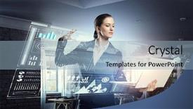  Presentation with media - Colorful PPT theme enhanced with impression management - technologies that impress mixed media backdrop and a  colored foreground