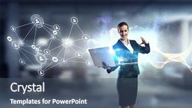  Presentation with media management - PPT layouts enhanced with impression management - technologies that impress mixed media background and a  colored foreground