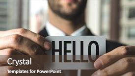  Presentation with hello kitty - Theme having impressive - hello background and a tawny brown colored foreground