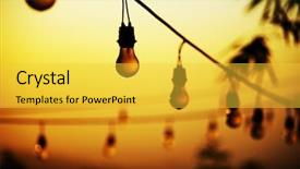  Presentation with colombia - PPT theme featuring ims - sunset light im minca colombia background and a  colored foreground