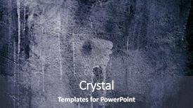  Presentation with paint white brick wall - Presentation theme enhanced with inanimate - gritty wall with paint drips background and a gray colored foreground