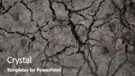  Presentation with inanimate - Slide set enhanced with inanimate - grunge cracky background background and a gray colored foreground