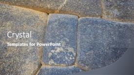  Presentation with ancient village - PPT theme enhanced with inca-wall-in-the-ancient and a gray colored foreground