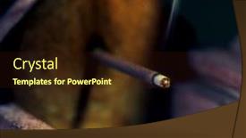  Presentation with wooden stick - Cool new slides with incense-stick-aroma-with-smoke backdrop and a wine colored foreground