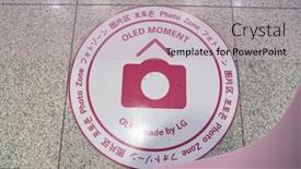  Presentation with oled - Slide deck consisting of incheon-south-korea-circa-june background and a soft green colored foreground