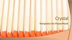  Presentation with brown sugar isolated on white - Amazing PPT theme having incineration - long matches for fireplace isolated backdrop and a  colored foreground