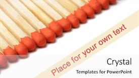  Presentation with history earth globe isolated white - PPT theme having incineration - long matches for fireplace isolated background and a  colored foreground