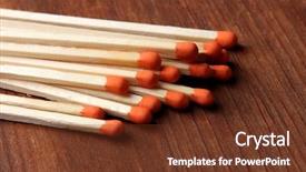  Presentation with wooden - Cool new presentation theme with incineration - long matches for fireplace backdrop and a  colored foreground