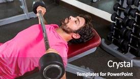  Presentation with x press pearl ship - Cool new slides with inclination - barbell inclined bench press flies backdrop and a tawny brown colored foreground