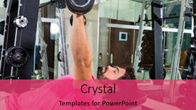  Presentation with x press pearl ship - Beautiful theme featuring inclination - barbell inclined bench press flies backdrop and a red colored foreground