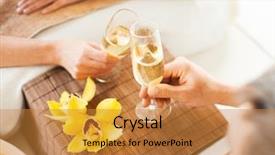  Presentation with man head in hands - Audience pleasing PPT layouts consisting of inlcusion - spa health resort holidays backdrop and a gold colored foreground