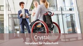  Presentation with diversity inclusion - Audience pleasing PPT theme consisting of inclusion-and-diversity backdrop and a coral colored foreground