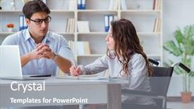  Presentation with college - Colorful PPT layouts enhanced with inclusive education - disabled student studying and preparing backdrop and a gray colored foreground