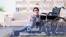  Presentation with young college student diagnosis of chlamydia - Audience pleasing PPT theme consisting of inclusive learning college - young student studying at home backdrop and a ocean colored foreground