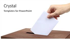  Presentation with circulation system human body - Beautiful presentation theme featuring incoming outgoing - human hand inserting envelope backdrop and a  colored foreground