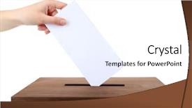  Presentation with human lifecycle - Beautiful presentation featuring incoming outgoing - human hand inserting envelope backdrop and a sky blue colored foreground