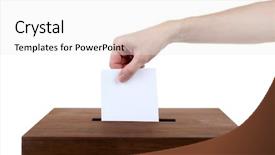  Presentation with human weakness - Slides enhanced with incoming outgoing - human hand inserting envelope background and a white colored foreground