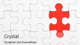  Presentation with puzzle piece steps - Slides having flowering beautiful blooming black-eyed background and a tawny brown colored foreground.