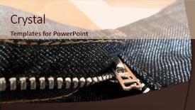  Presentation with trousers - Audience pleasing presentation consisting of incontinence - open zipper pants open trousers backdrop and a lemonade colored foreground