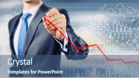  Presentation with childrens drawing - PPT layouts having increase - close up of businessman drawing background and a ocean colored foreground