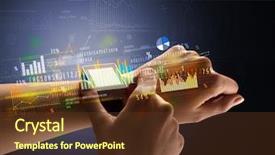  Presentation with female - Audience pleasing slide deck consisting of increase time - cloe up naked female hand backdrop and a tawny brown colored foreground