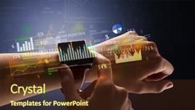  Presentation with people hold hand around globe - Theme featuring increase time - cloe up naked female hand background and a tawny brown colored foreground