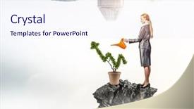  Presentation with invest - Colorful PPT theme enhanced with increase your incomes mix backdrop and a sky blue colored foreground