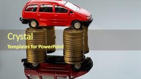  Presentation with workshop - Cool new slide set with increasing costs for the car backdrop and a tawny brown colored foreground