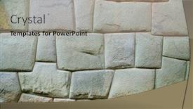  Presentation with wall street - Colorful PPT theme enhanced with incredible-inca-wall-on-hatun backdrop and a light gray colored foreground