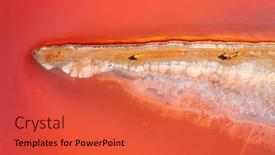  Presentation with calm abstract - Theme enhanced with incredible-view-from-the-drone background and a  colored foreground