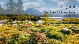  Presentation with europe - PPT theme enhanced with incredible-view-of-the-calm background and a light blue colored foreground