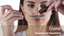  Presentation with alternative - Slide set featuring  background and a  colored foreground