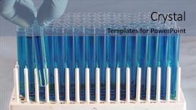  Presentation with scientific - PPT theme featuring  background and a  colored foreground