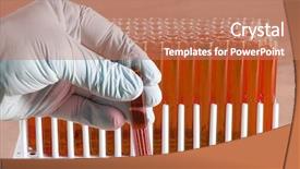  Presentation with scientific - Amazing PPT theme having  backdrop and a  colored foreground