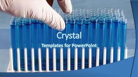  Presentation with scientific - Slide set consisting of  background and a  colored foreground