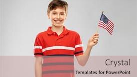  Presentation with polo - Amazing presentation having independence-day-patriotism-and-people backdrop and a coral colored foreground