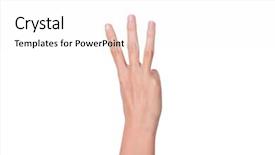  Presentation with health woman running female runner - Audience pleasing PPT theme consisting of index finger ring finger - female woman hand isolated backdrop and a white colored foreground