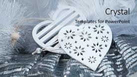  Presentation with valentine - Slides enhanced with festival lights india - christmas heart valentine's day background and a  colored foreground