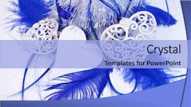  Presentation with valentine - Cool new presentation theme with festival lights india - christmas heart valentine's day backdrop and a  colored foreground