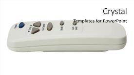  Presentation with conditioner - Cool new PPT theme with close-up of an air backdrop and a  colored foreground