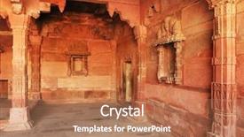  Presentation with mughal - Audience pleasing slide deck consisting of india built by the great backdrop and a coral colored foreground