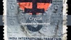  Presentation with international trade - PPT layouts consisting of businessman on the phone cheerful young african man in formalwear talking on the mobile phone and smiling background and a dark gray colored foreground