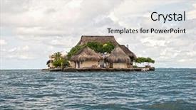  Presentation with cartagena colombia - PPT layouts with funny little blond kid boy having fun with building sand castle on the beach of ocean or see by sunset happy child spending active vacations background and a gray colored foreground