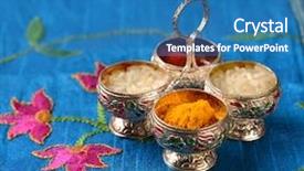  Presentation with color - PPT theme consisting of india custom - natural color powers are used background and a teal colored foreground