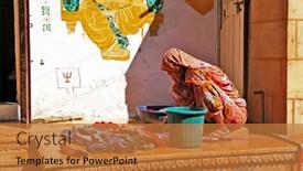  Presentation with old india - Cool new presentation with india-day-life-jaisalmer-old backdrop and a gold colored foreground