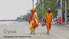  Presentation with india ganges - 